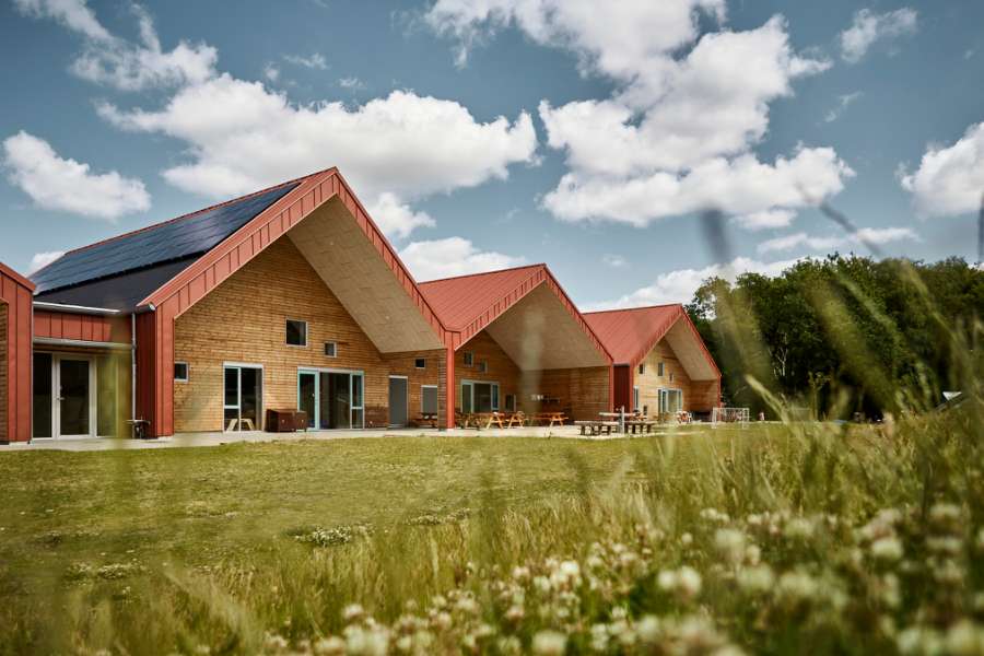 Daginstitution i Holstebro byder børn og natur velkommen i stålprofiler fra top til tå, Nørre Boulevard 57, 7500 Holstebro